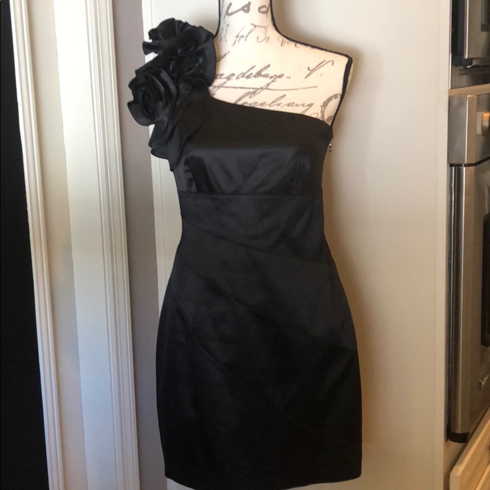 Jessica Simpson Black Cocktail Dress
